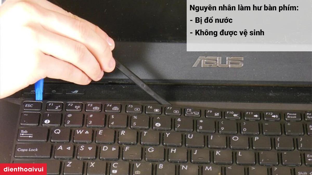 Thay bàn phím laptop Asus Gaming GM510G