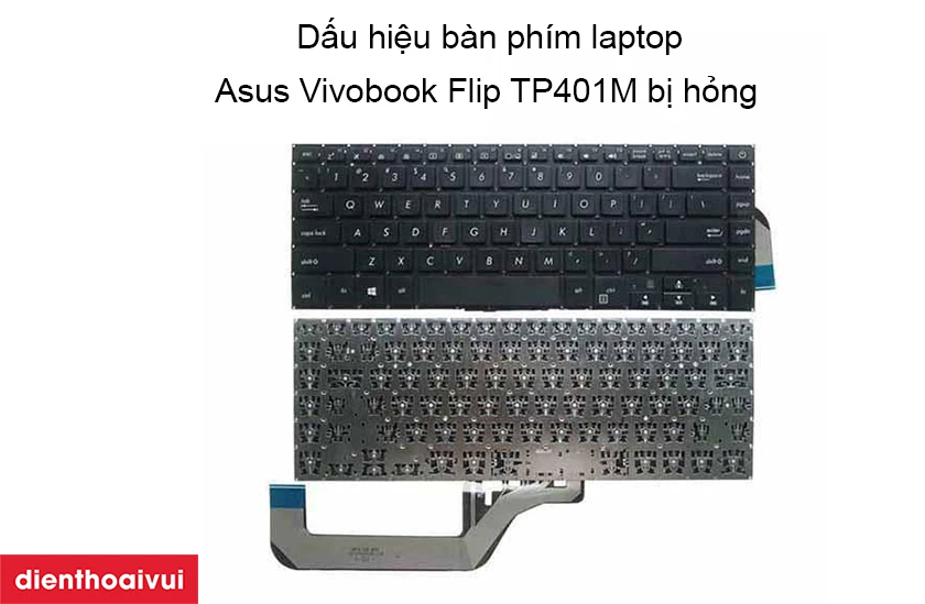 Dịch vụ thay bàn phím Asus Vivobook Flip TP401M