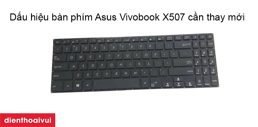 thay bàn phím Asus Vivobook X507