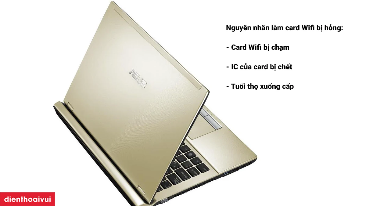 Thay card Wifi laptop Asus U46