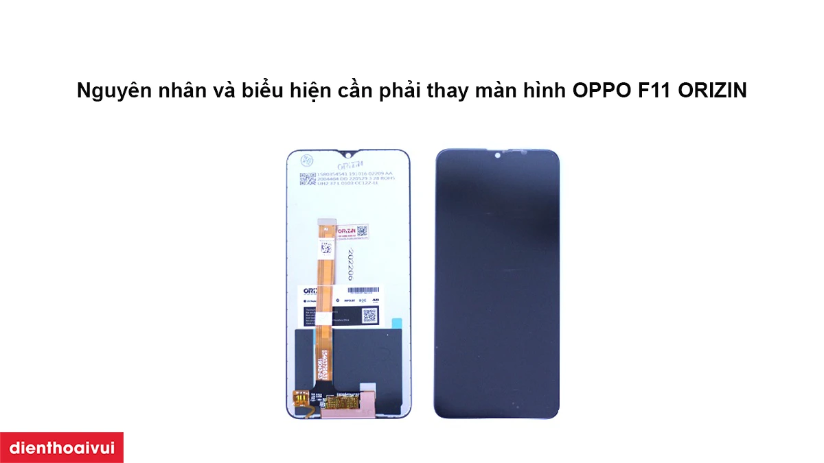 Thay màn hình Oppo F11 Orizin