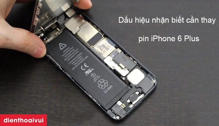 Thay pin iPhone 6 Plus dung lượng cực đại Orizin
