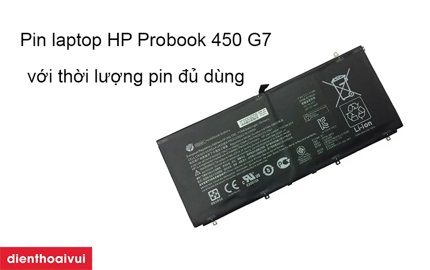 thay pin laptop HP Probook 450 G7