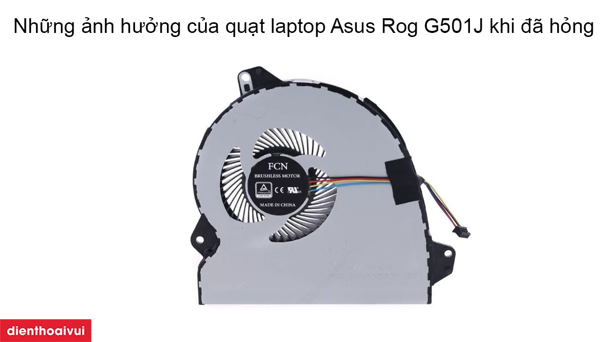 Thay quạt laptop ASUS ROG G501J
