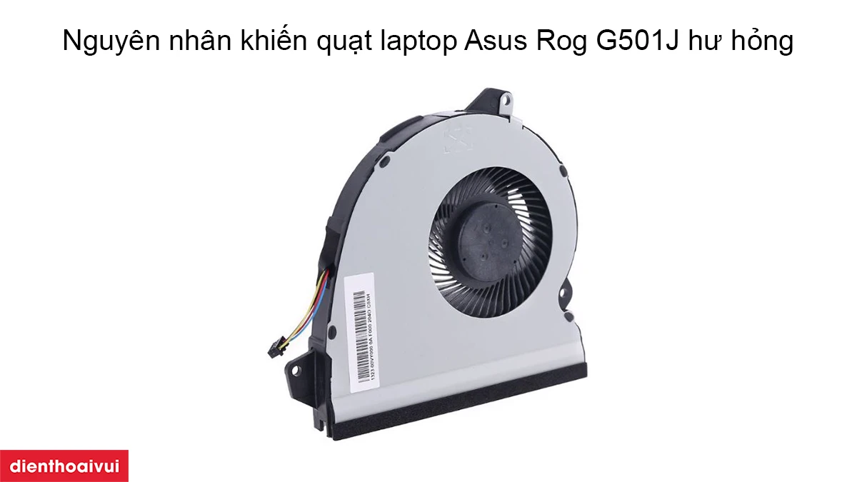 Thay quạt laptop ASUS ROG G501J