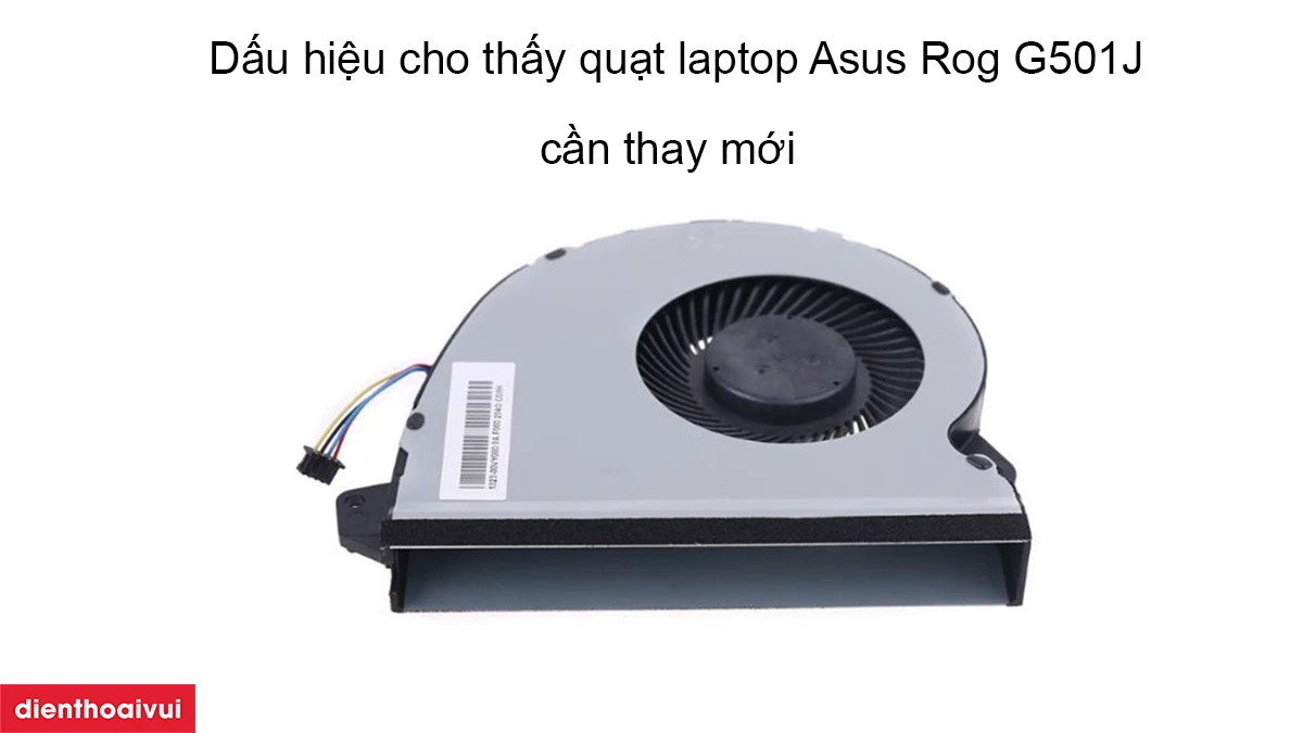 Thay quạt laptop ASUS ROG G501J