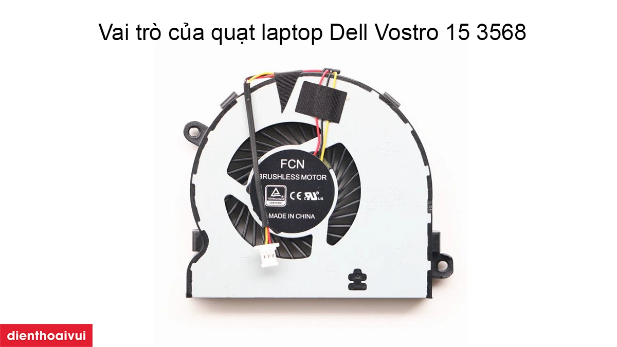 Thay quạt laptop Dell Vostro 15 3568