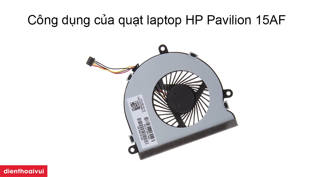 Thay quạt laptop HP Pavilion 15AF
