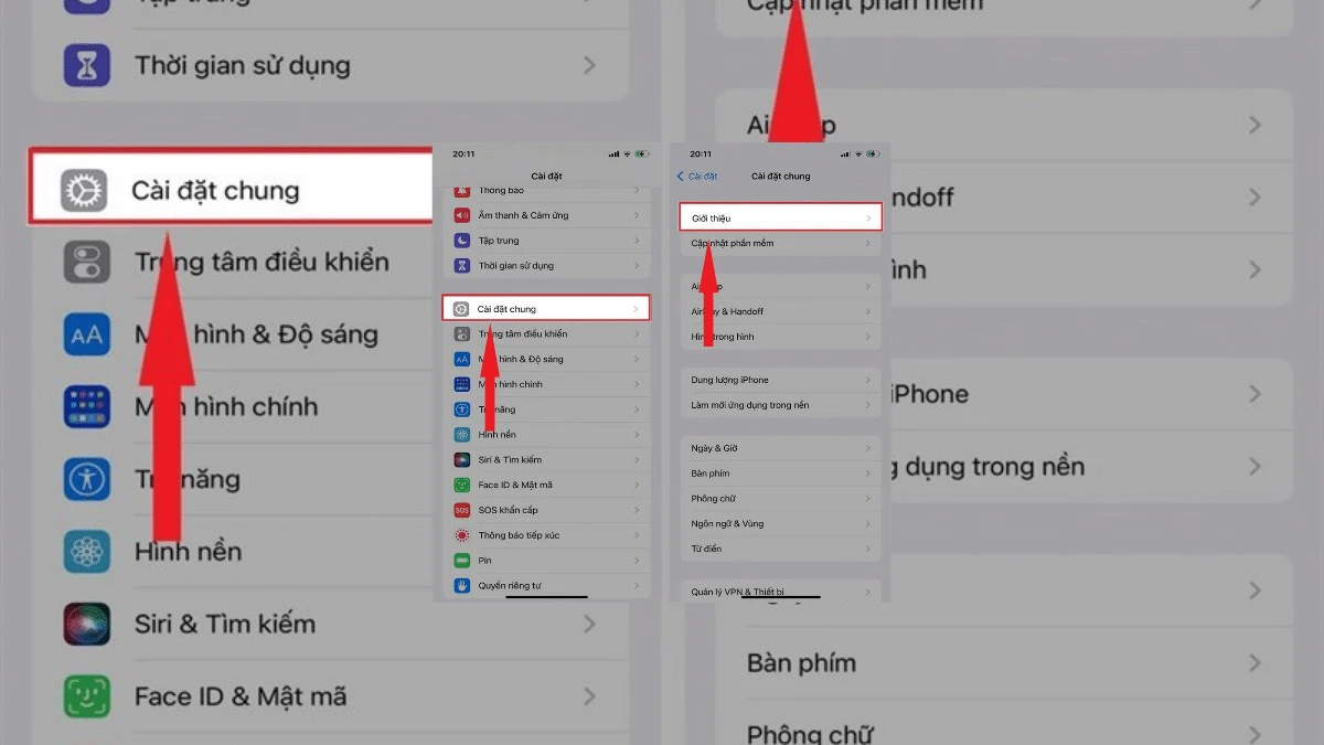 Cách kiểm tra màn hình iPhone có bị thay chưa qua cảm ứng điện thoại