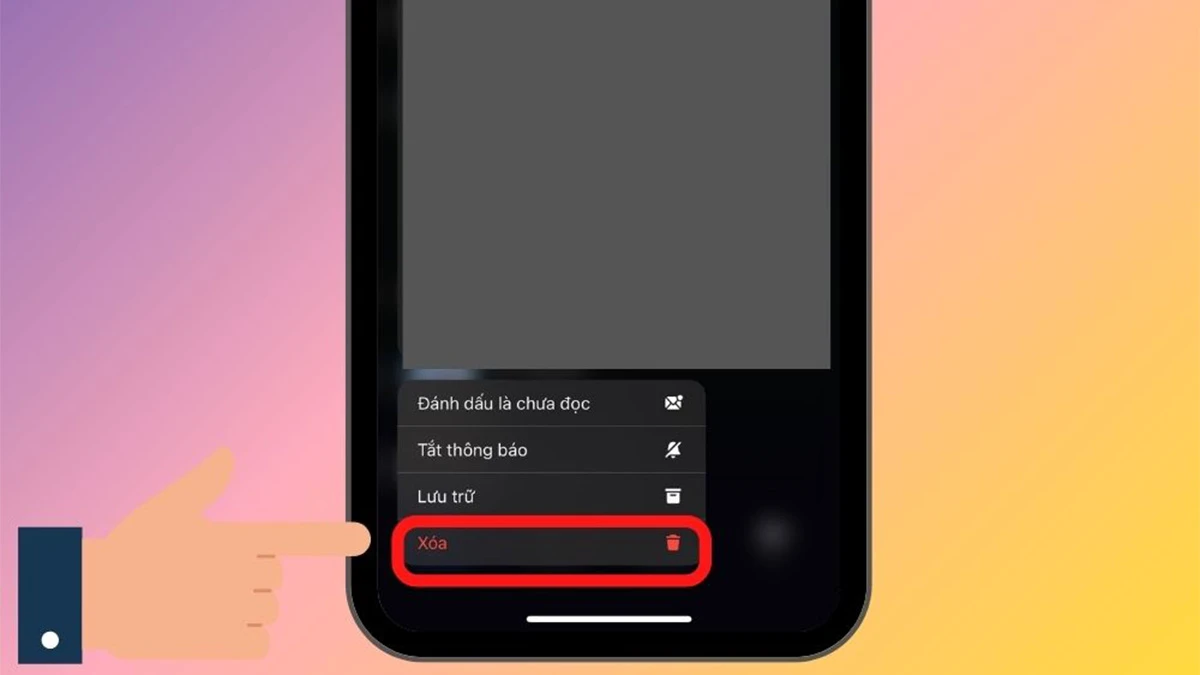 cách xoá nhiều tin nhắn trên messenger