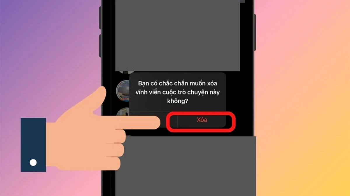 cách xoá nhiều tin nhắn trên messenger