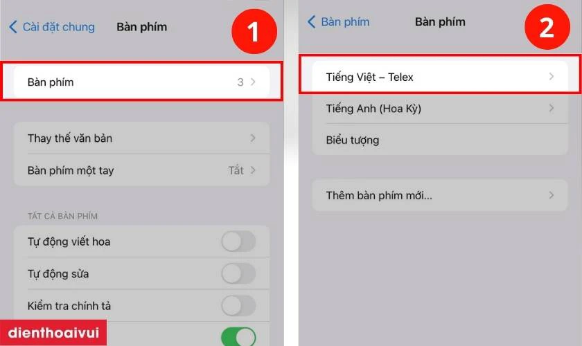 iOS 16 bị lỗi bàn phím tiếng Việt và cách khắc phục