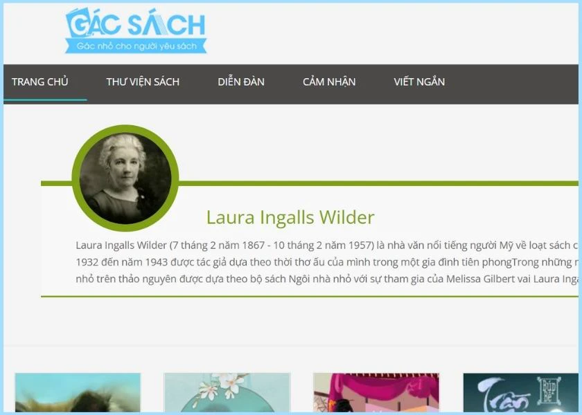 Website Gác Sách