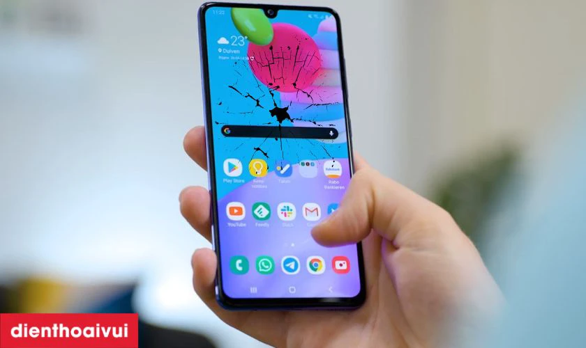 dấu hiệu cần thay màn hình điện thoại samsung a41