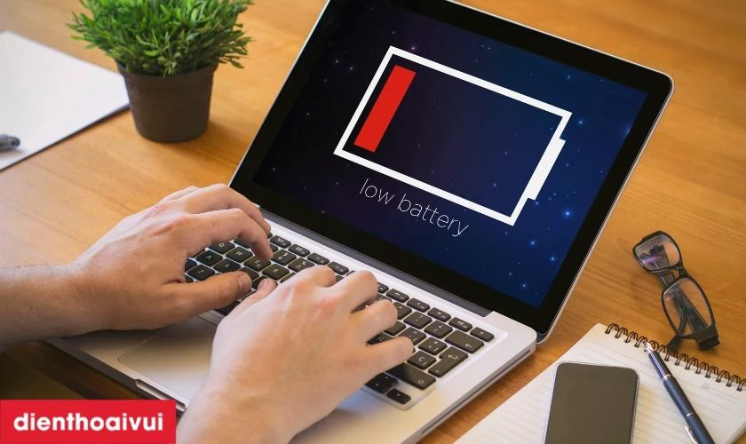 nguyên nhân pin laptop bị hư hỏng 
