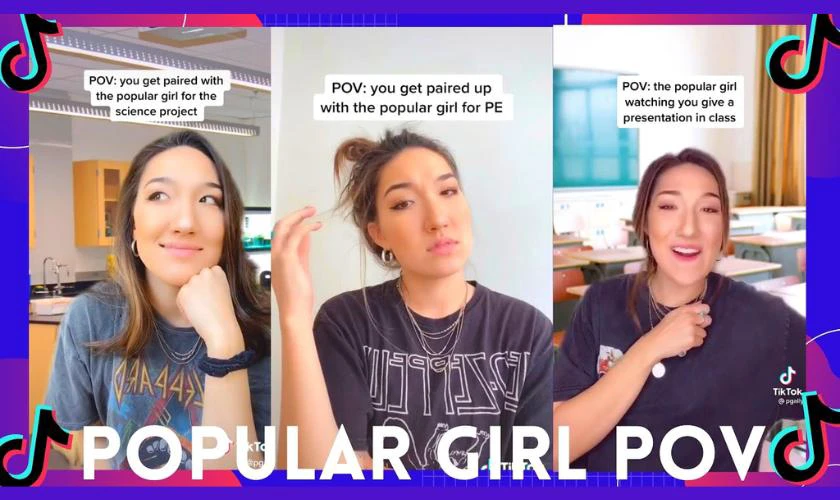 Giải thích ý nghĩa POV trên TikTok 