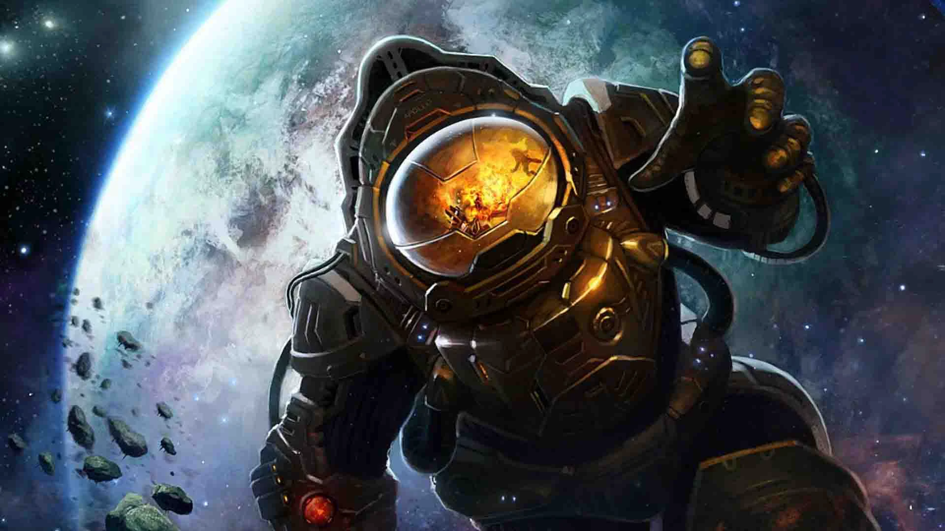 download wallpaper astronaut