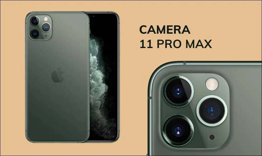 kiểm tra camera iphone 11 pro max cũ