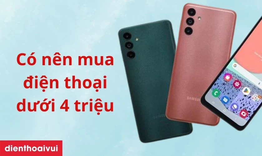 điện thoại giá rẻ dưới 4 triệu