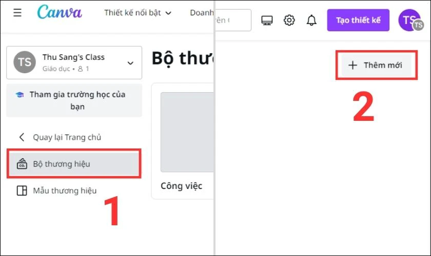 tải lên phông việt hoá cho canva