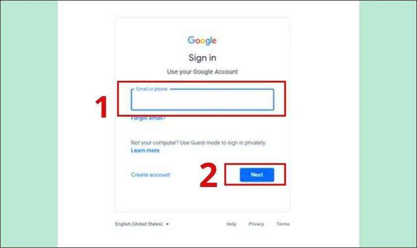 đăng nhập google classroom bằng cách liên kết với google