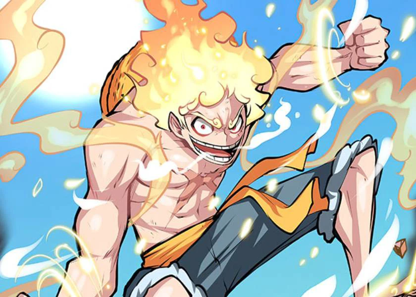 hình nền luffy gear 5 cực chất