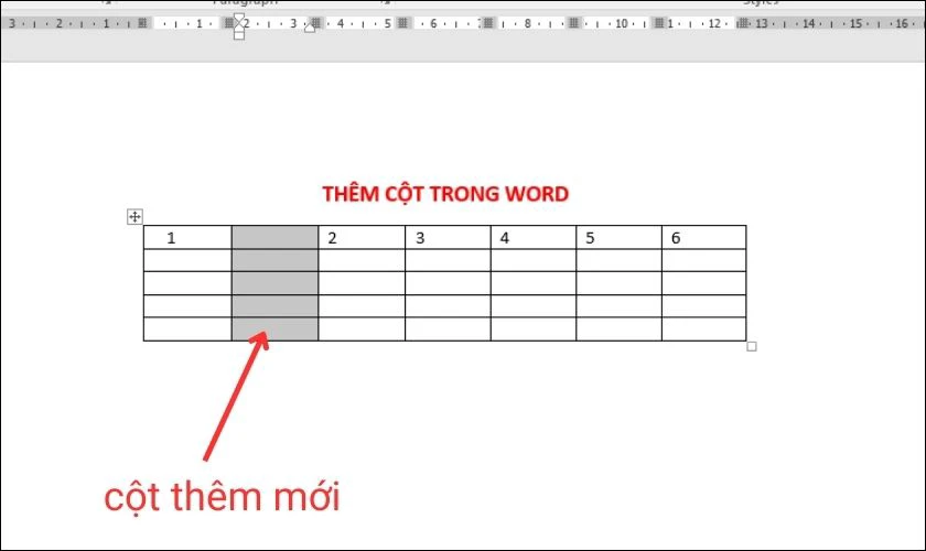 add columns into word