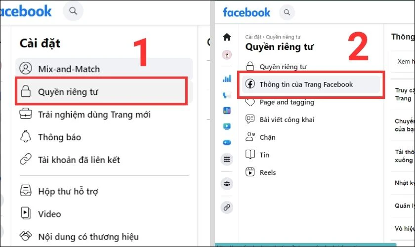cách huỷ gỡ trang page fb