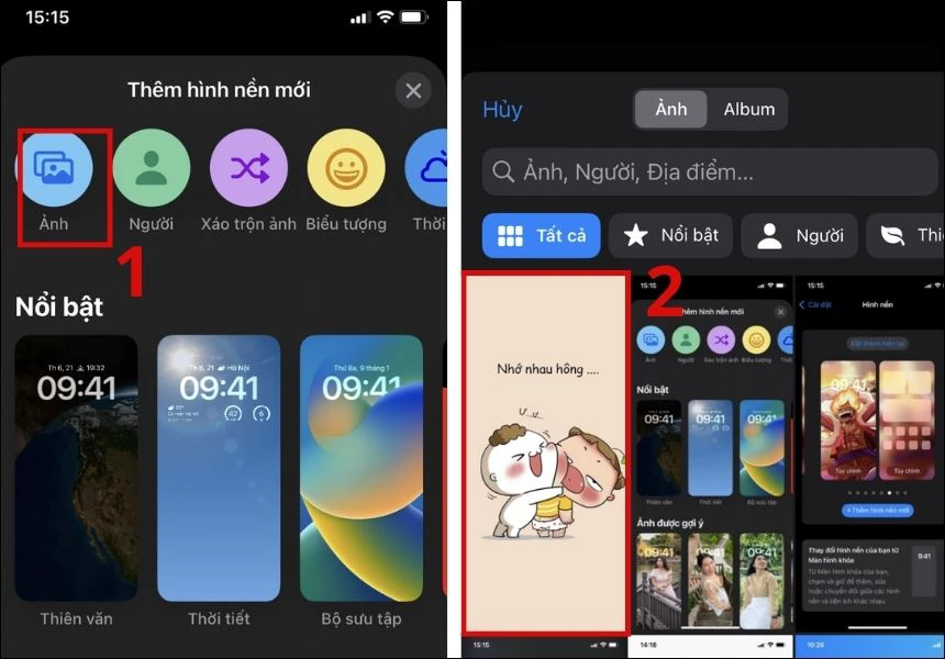 Cách cài đặt hình nền trên iPhone siêu đơn giản