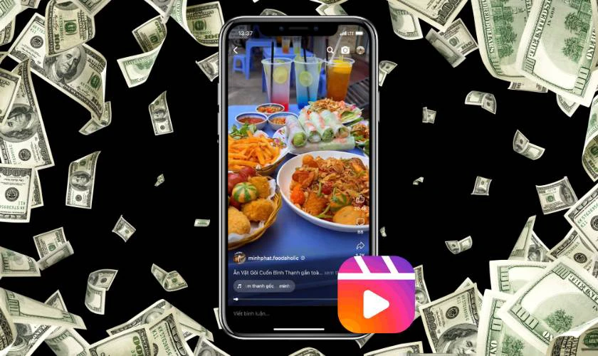 mẹo kiếm tiền từ facebook reels