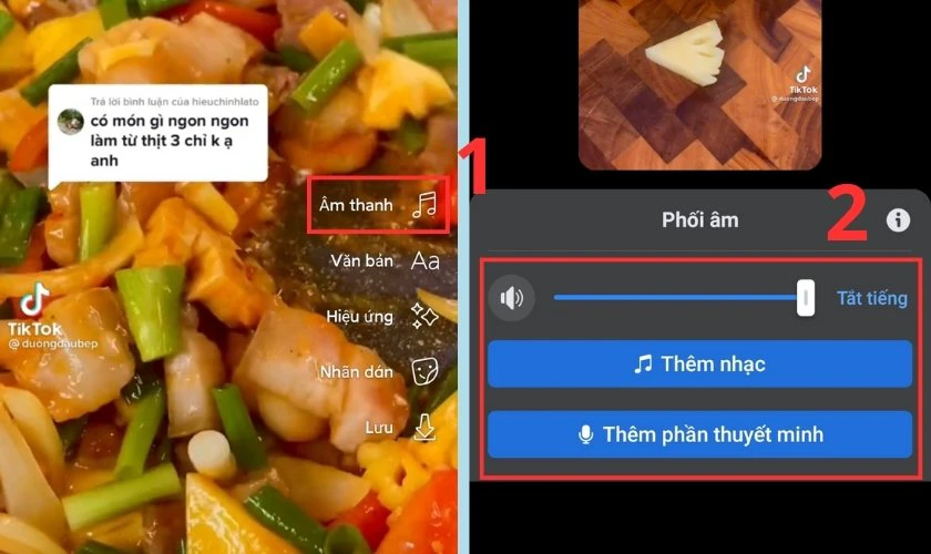 điều chỉnh video trước khi post 