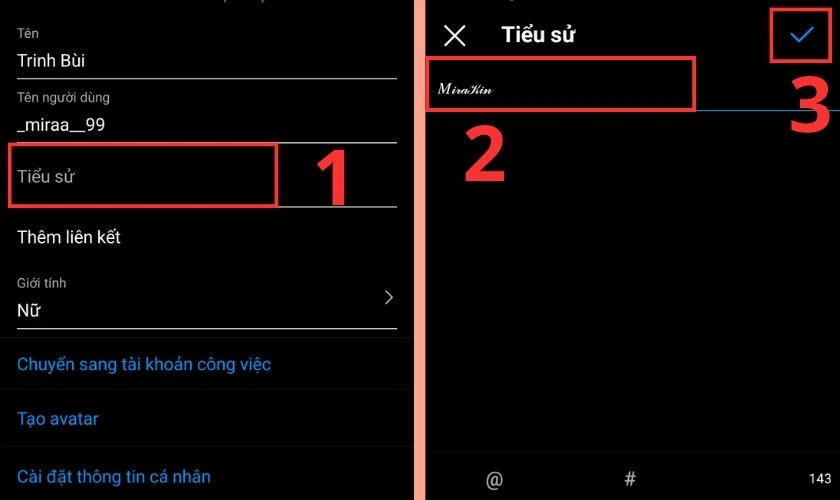dán nội dung đã đổi kiểu chữ sang