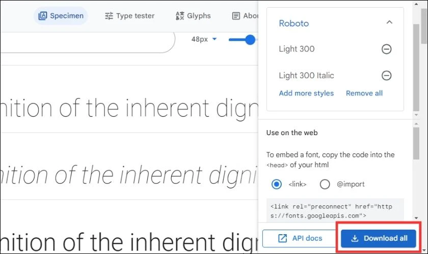 download Vietnamese fonts from google fonts