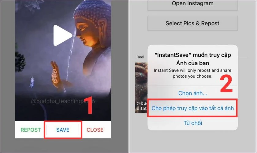 hướng dẫn download video có sound từ instagram về iphone
