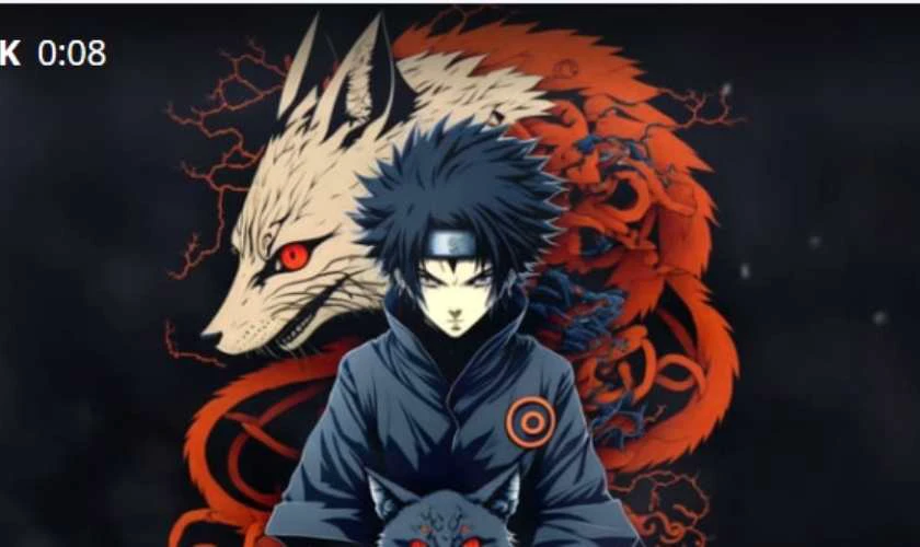Video nền m&aacute;y t&iacute;nh Naruto