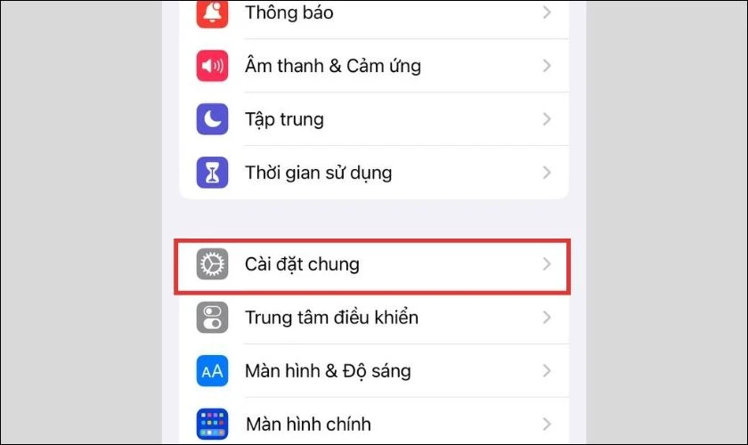 làm mới ứng dụng trong nền để sửa lỗi zalo không call được