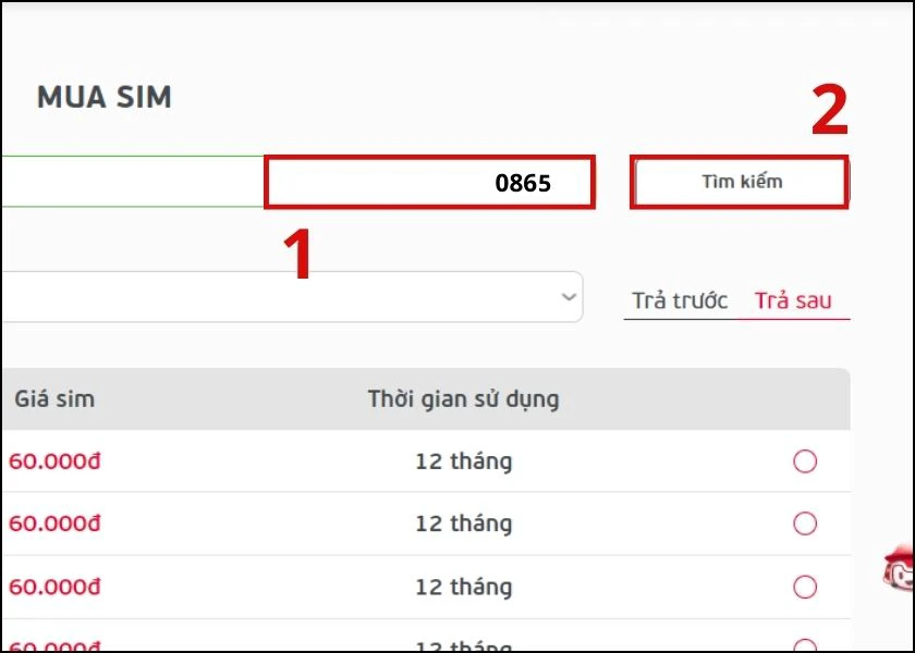 mua trực tuyến trên website cuat viettel