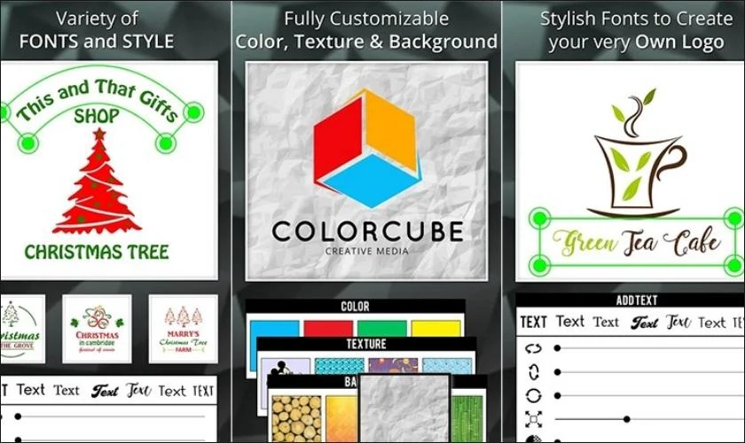 ứng dụng thiết kế logo maker