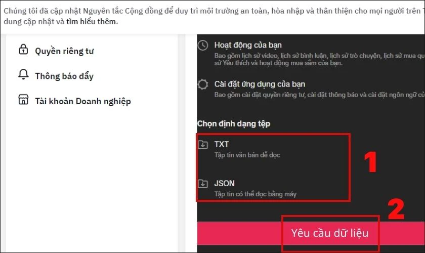 hướng dẫn cách xem lại video đã xem trên tiktok trên máy tính