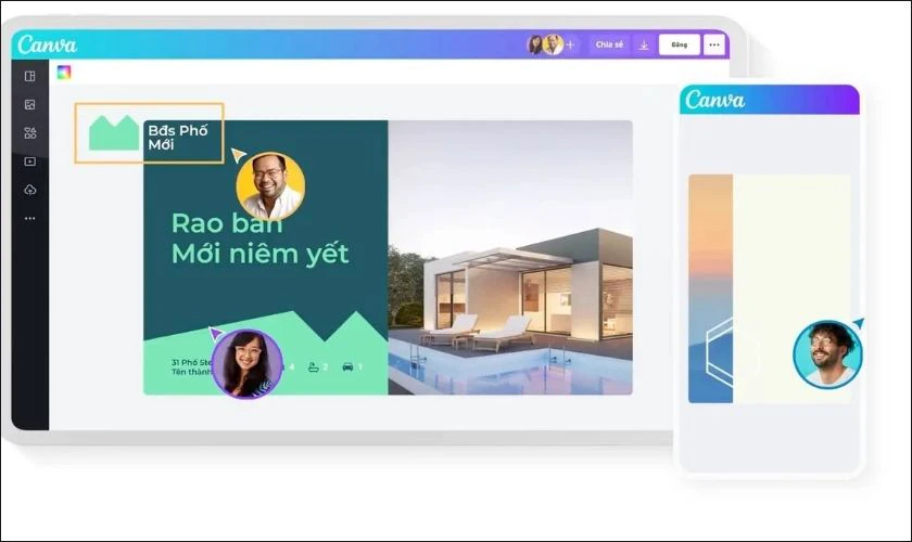 phần mềm thiết kế logo canva