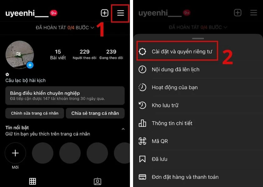 cách đăng lại story instagram lên facebook