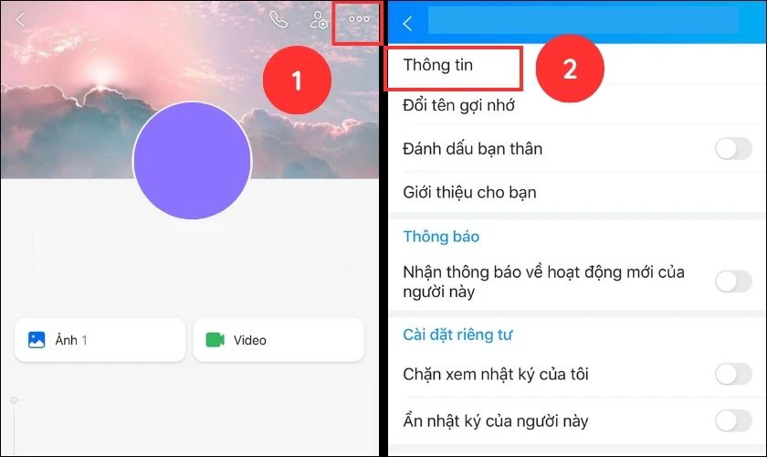 cách tìm bạn từ facebook qua zalo 