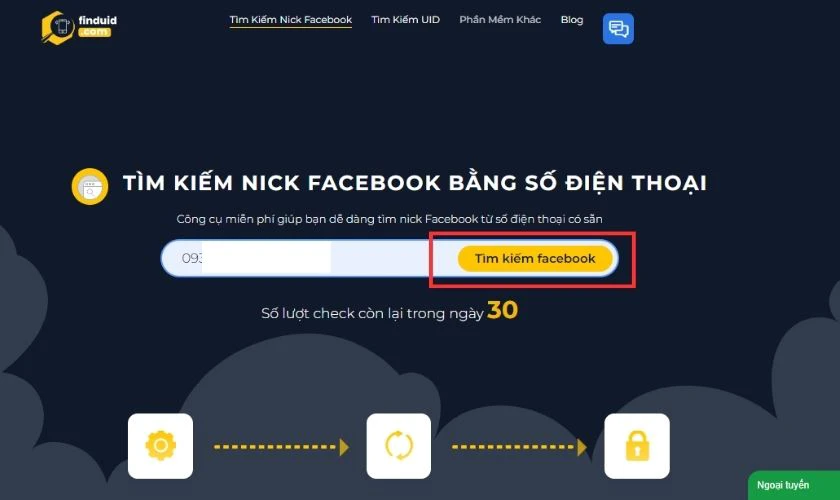 cách tìm facebook qua zalo bằng số điện thoại 