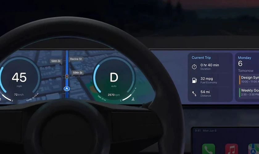 trải nghiệm carplay mới 