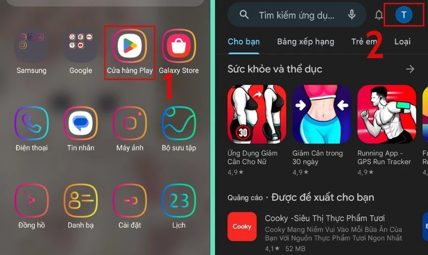 Cách cập nhật CH Play tiện lợi