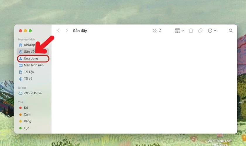 Mở camera thông qua Photo Booth