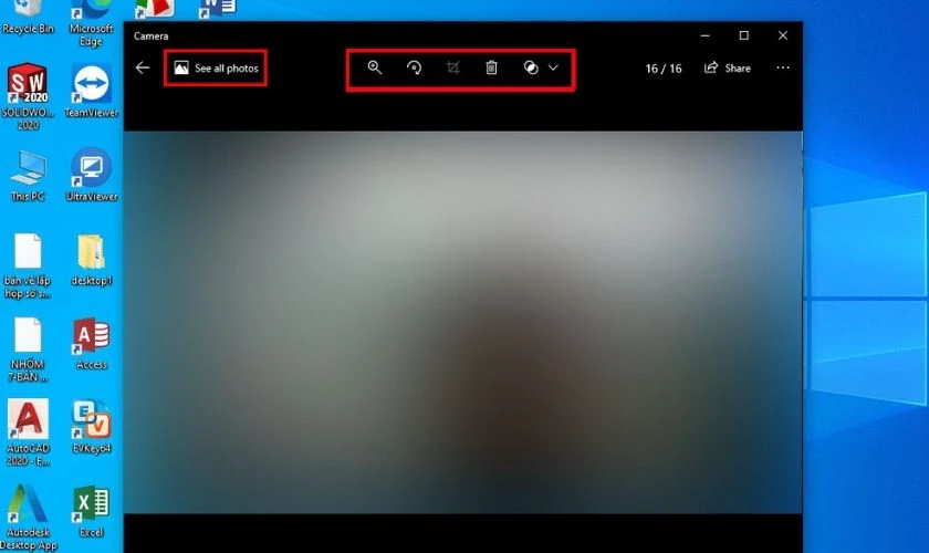 Nhấn vào mũi tên See all photos để xem ảnh
