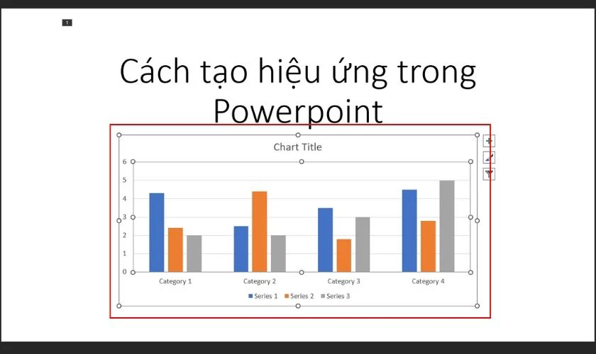 Cách tạo hiệu ứng chuyển động cho đồ thị trong PowerPoint 