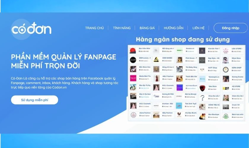 phần mềm hỗ trợ chốt đơn hàng online trên facebook