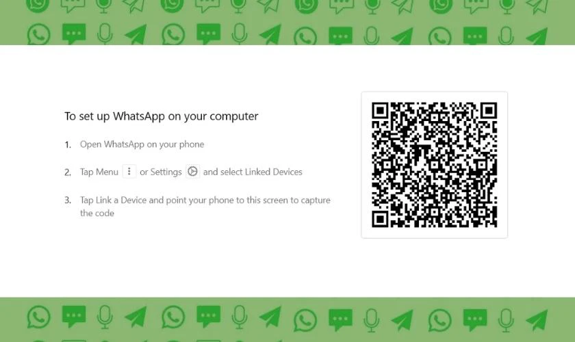 đăng ký whatsapp trên máy tính